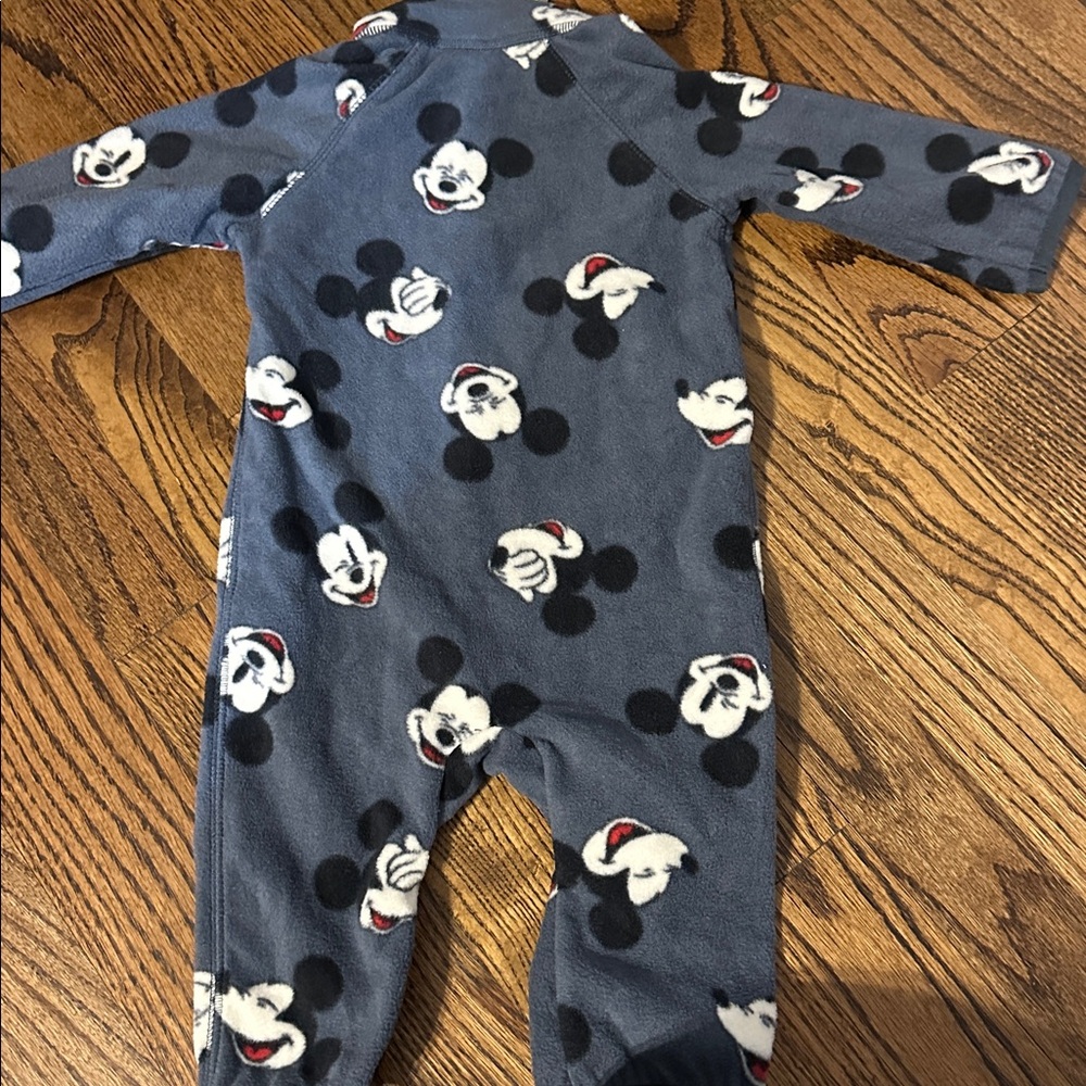 H & M Disney Mickey Mouse Gray Kids one-piece. New! - Picture 6 of 6